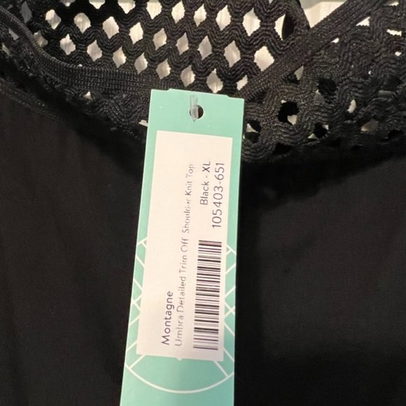 Stitch Fix Montagne Umbra Off The Shoulder Knit - Picture 2 of 3